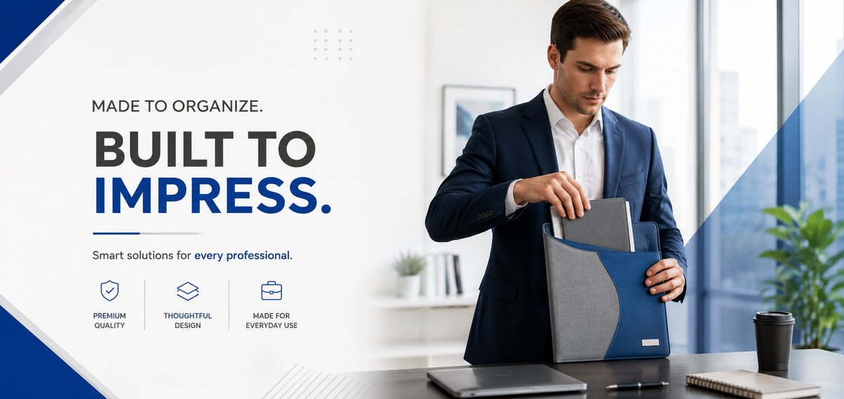 Made to organize, built to impress — smart solutions for every professional